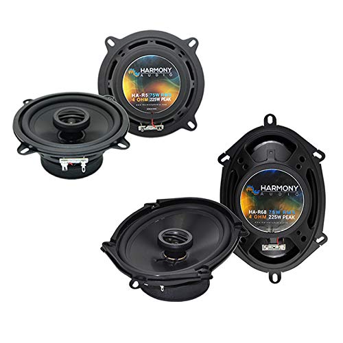 Harmony Audio R5 R68 Factory Replacement Speakers for Toyota Cressida 1979-1981 | Direct Fit Car Audio Upgrade for Clear Sound | Perfect for Commuting, Road Trips & Classic Car Restoration