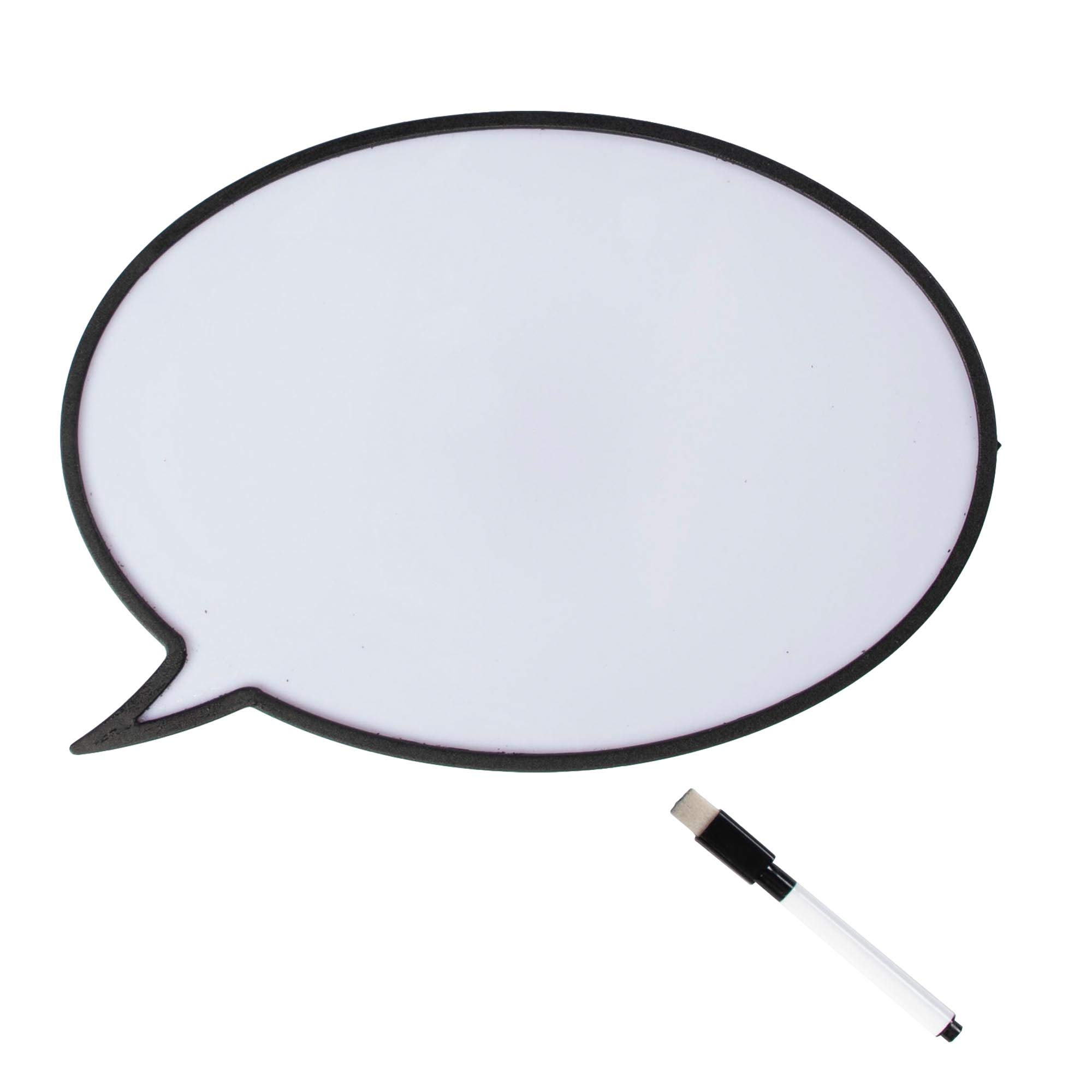 Fat Brain Toys Write It & Light It! Speech Bubble Dry-Erase Light Box for Kids Ages 6+ - Fun Message Board for Bedroom Decor, Classroom Activities & Party Decorations