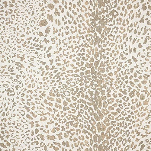 Sorra Home x Sunbrella Indoor Outdoor Square Pillow Covers Set of 2 - Light Brown Leopard Cheetah Print Waterproof Decorative Throw Pillows for Patio Furniture, Sofa, Bed & Outdoor Use