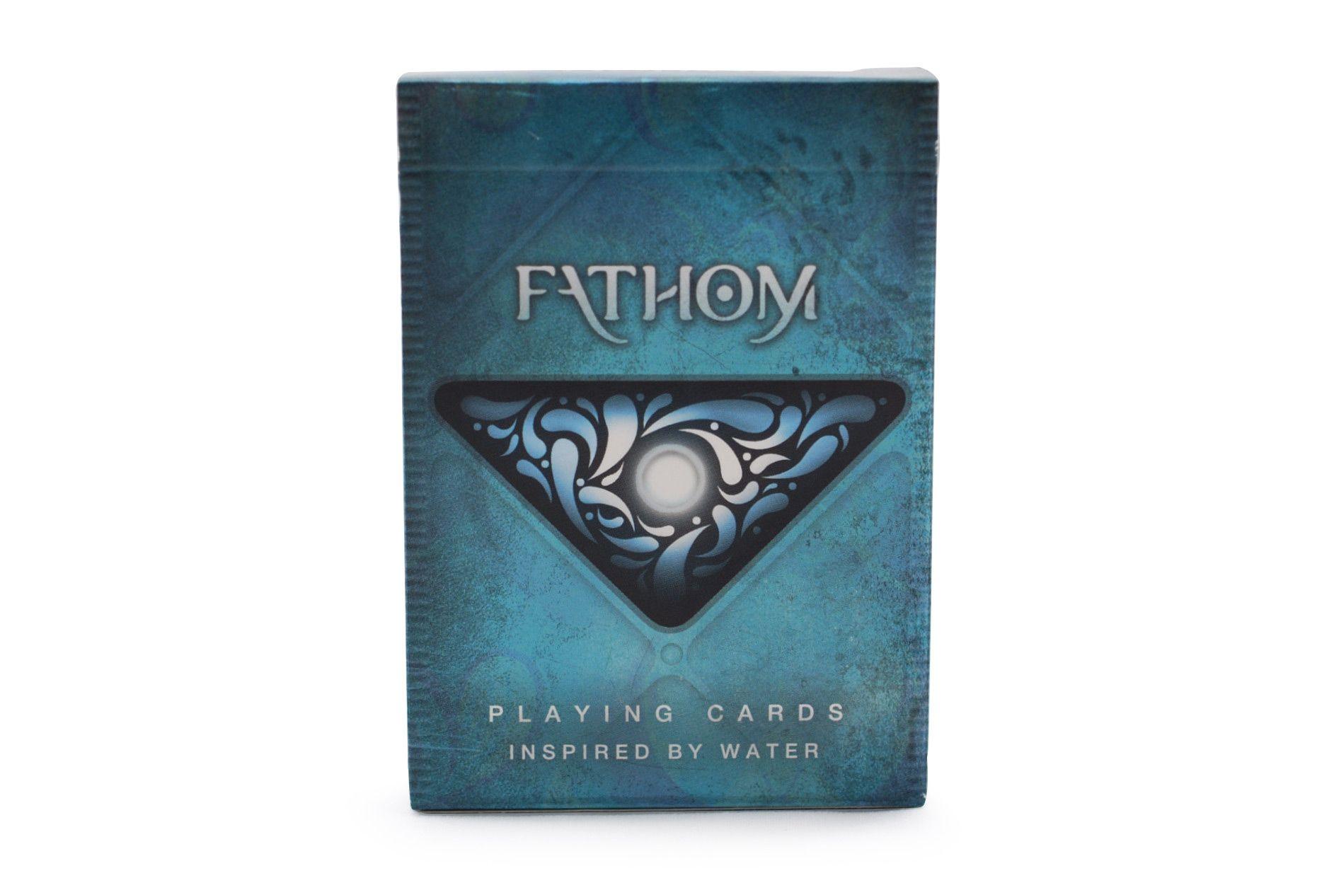 Premium Fathom Playing Cards - Waterproof & Durable for Poker, Magic Tricks, and Card Games - Perfect for Travel, Camping, and Outdoor Adventures