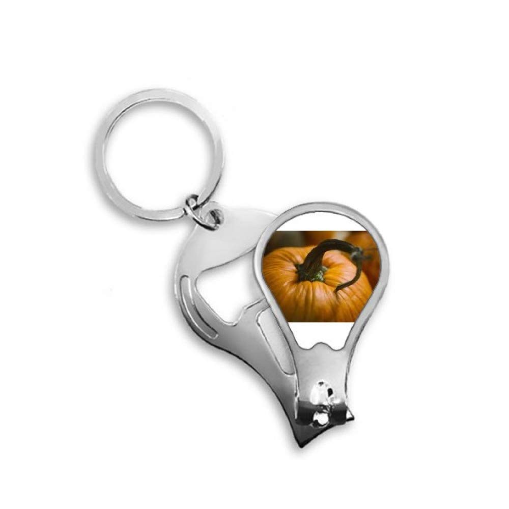 Premium Pumpkin-Themed Nail Clipper Set - Natural Photography Design, Keychain Attachment & Scissor Opener - Perfect for Autumn Decor, Halloween Gifts, and Everyday Manicure Tools