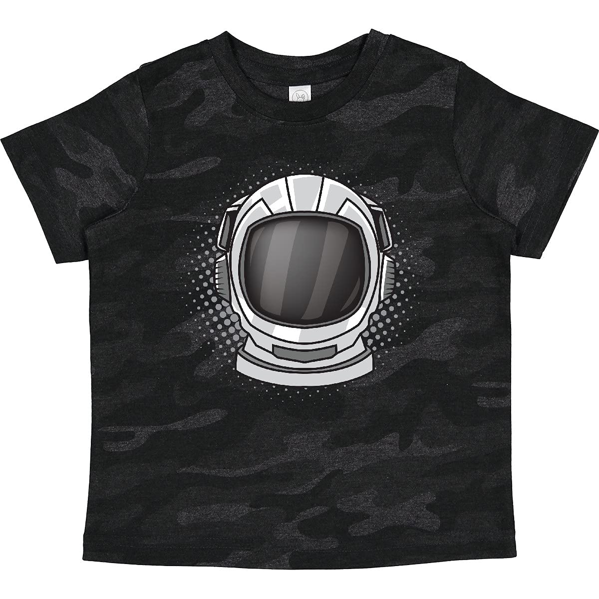 Inktastic Space Travel Astronaut Helmet Toddler T-Shirt - Cute NASA Inspired Kids Tee for Boys & Girls - Perfect for Birthday Parties, School Days & Space Theme Events