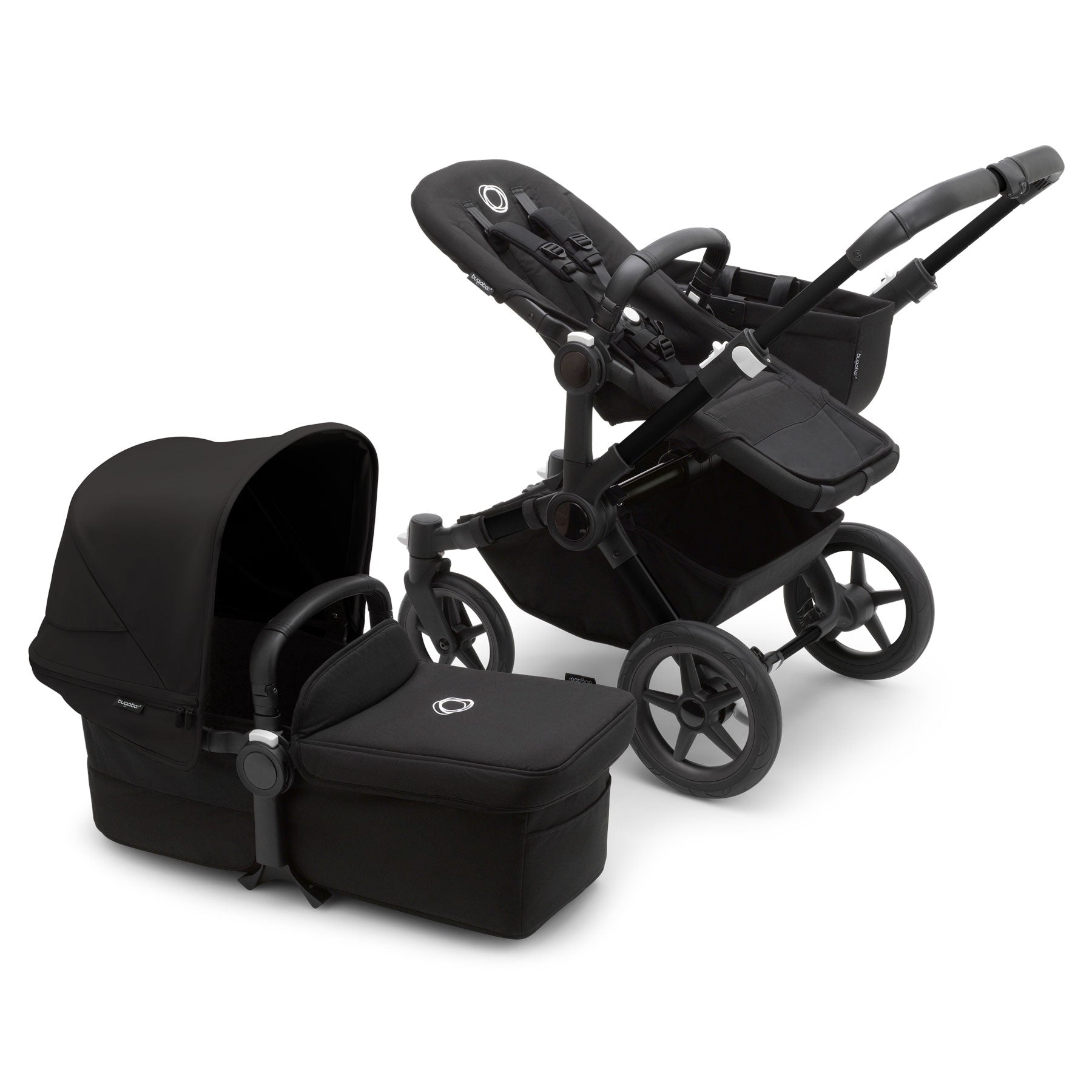 Bugaboo Donkey 5 Mono Complete Stroller - Lightweight Compact Baby Stroller with Adjustable Seat | Perfect for City Walks, Travel & Everyday Use
