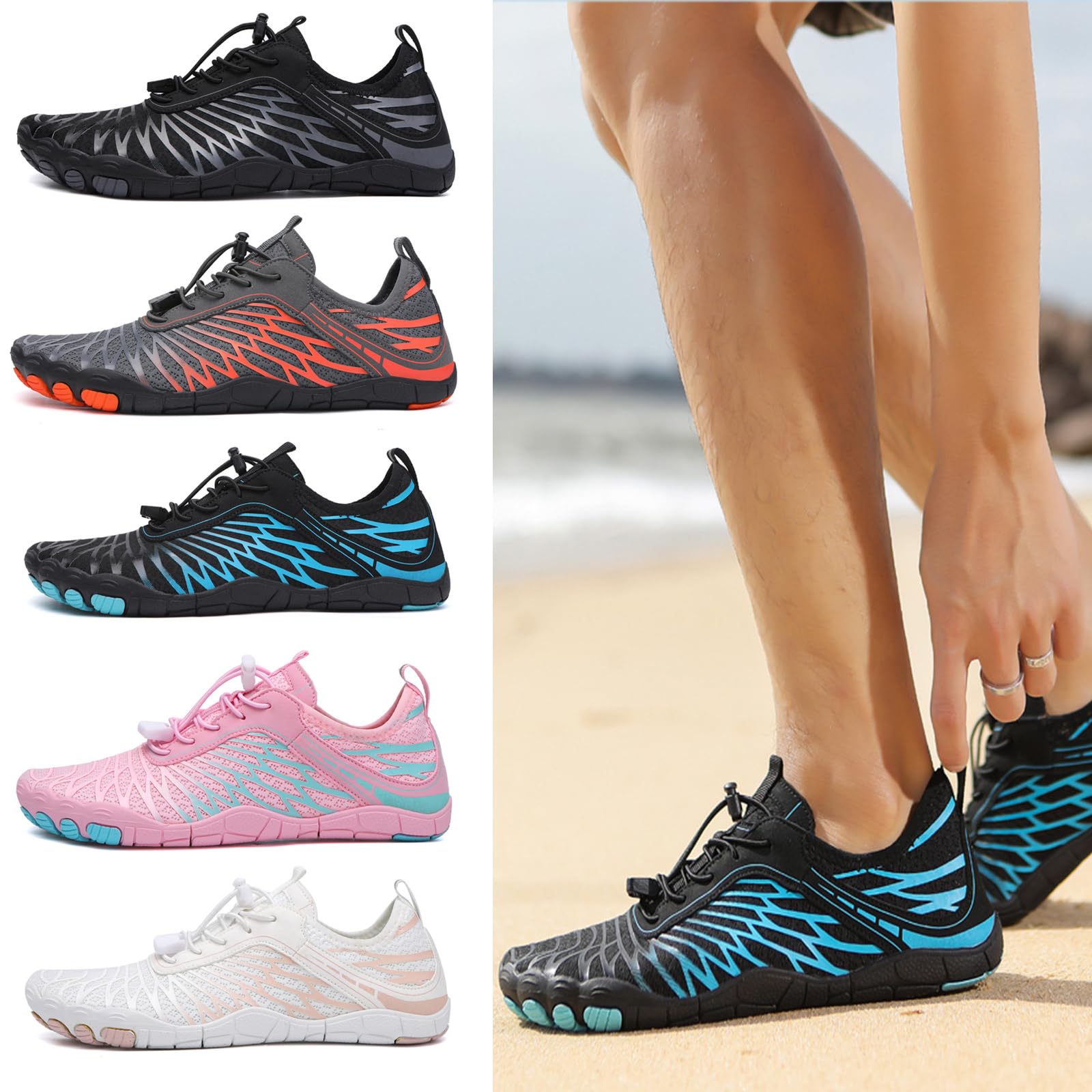 OSEVIO Lorax Pro Barefoot Shoes - Healthy & Non-Slip Minimalist Footwear for Men & Women | Perfect for Hiking, Trail Running & Natural Movement