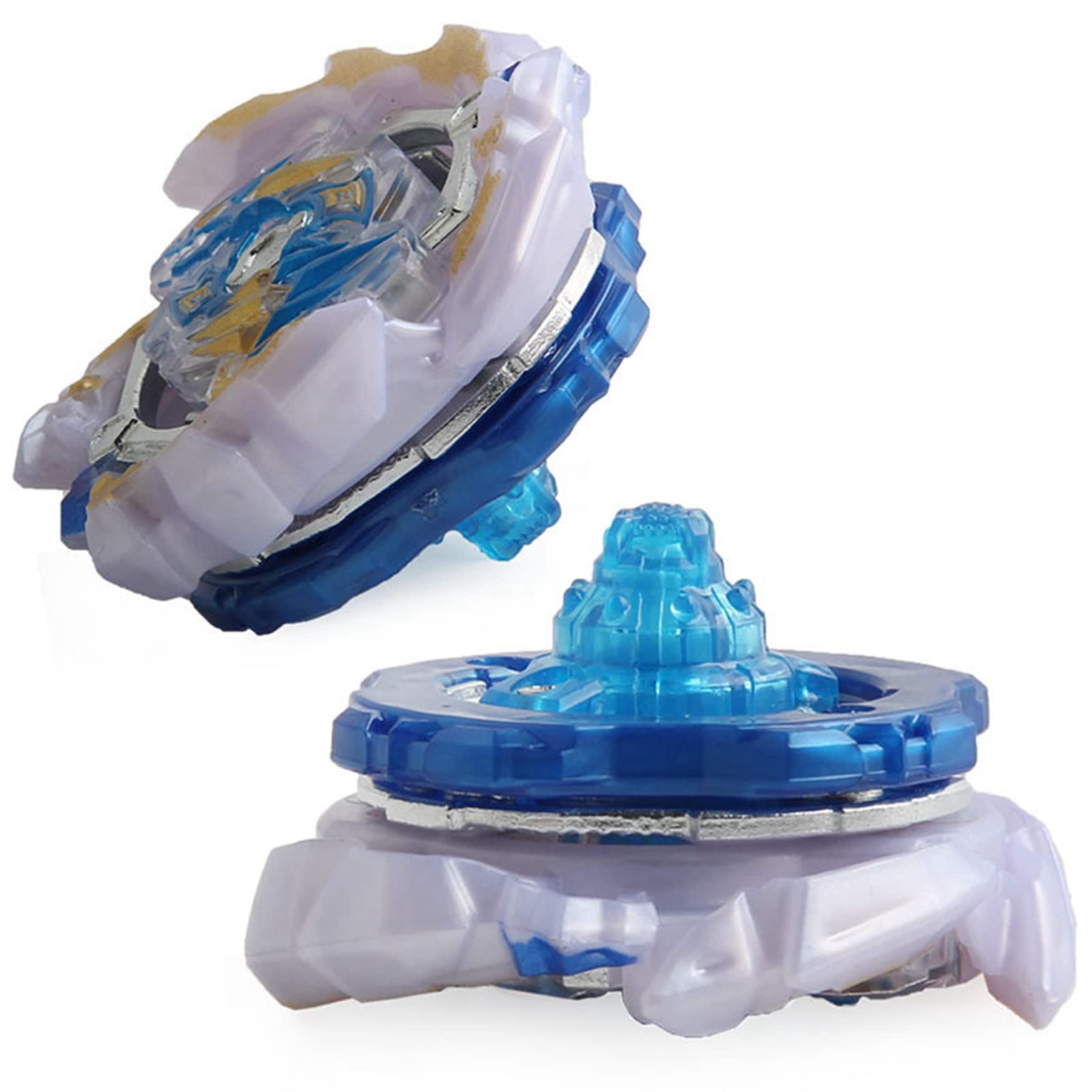 DWIN Bey Battling Toys Burst Booster GT Starter B-133 Ace Dragon Sting Charge Zan St.Ch Battle Top with B-184 Custom String Launcher - Left & Right Spin Grip Set for Competitive Play | Perfect for Kids' Battles and Collectors