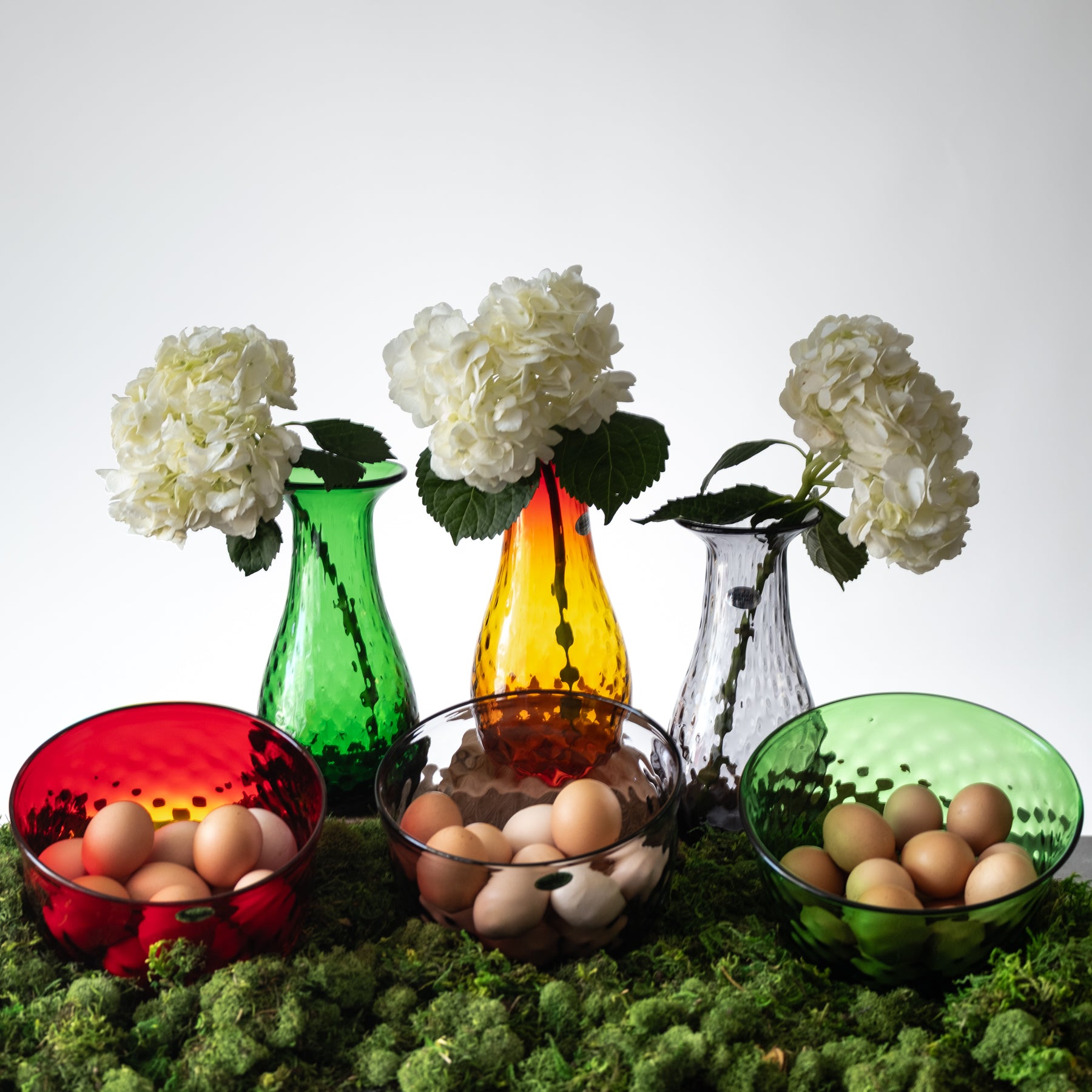 2511DV Diamond Cut Heliotrope Glass Vase - Elegant Floral Centerpiece for Home Decor, Wedding & Dining Table Arrangements
