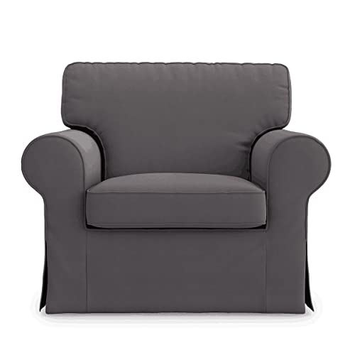 Armchair Cover-titanium Grey