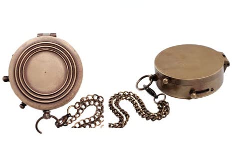 **Personalized Engraved Compass Gift for Graduation, Baptism, Easter, Birthday, Mother's Day & Father's Day - Antique Compass with Leather Case - Perfect for Outdoor Adventures, Travel & Special Occasions**