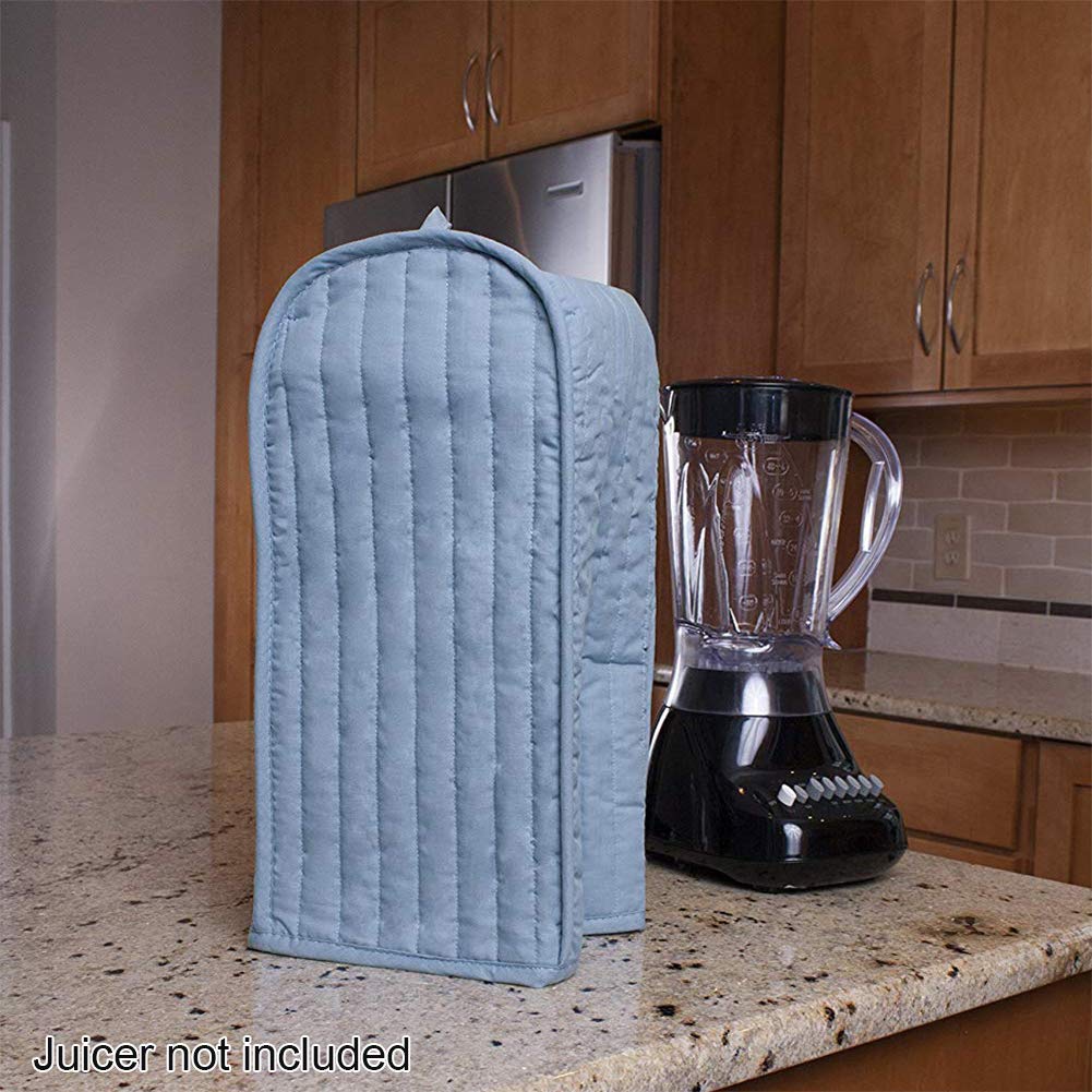 Premium Blender Dust Cover - Stand Mixer & Coffee Maker Appliance Protector - Anti-Fingerprint Polyester Kitchen Blender Cover - Stain Resistant Dustproof Home Kitchen Accessory (Blue) - Perfect for Countertop Organization & Appliance Protection