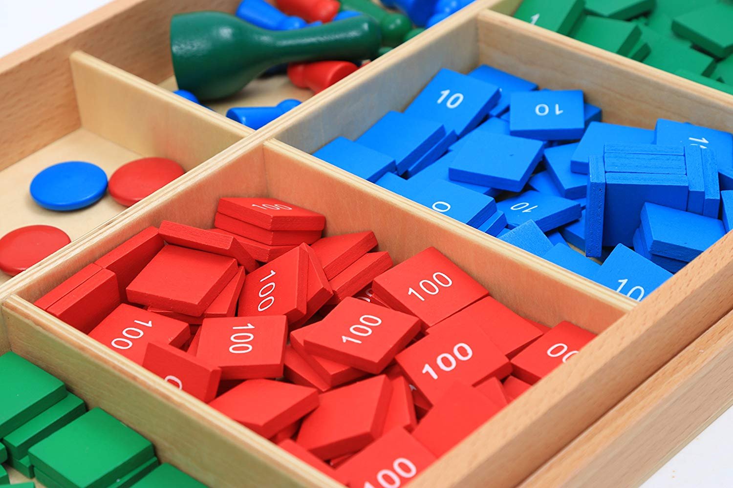 Montessori Math Stamp Game - Preschool Learning Tool for Counting, Addition & Subtraction | Early Childhood Education & Homeschooling Activities