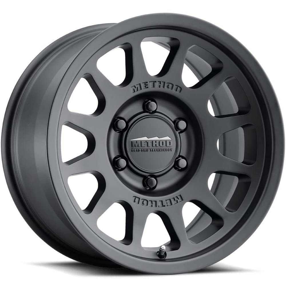 Method Race Wheels MR703 Matte Black Wheel - 0x8.5 Inches, 6x139mm Bolt Pattern, 0mm Offset - Perfect for Off-Road Trucks, SUVs & Jeeps