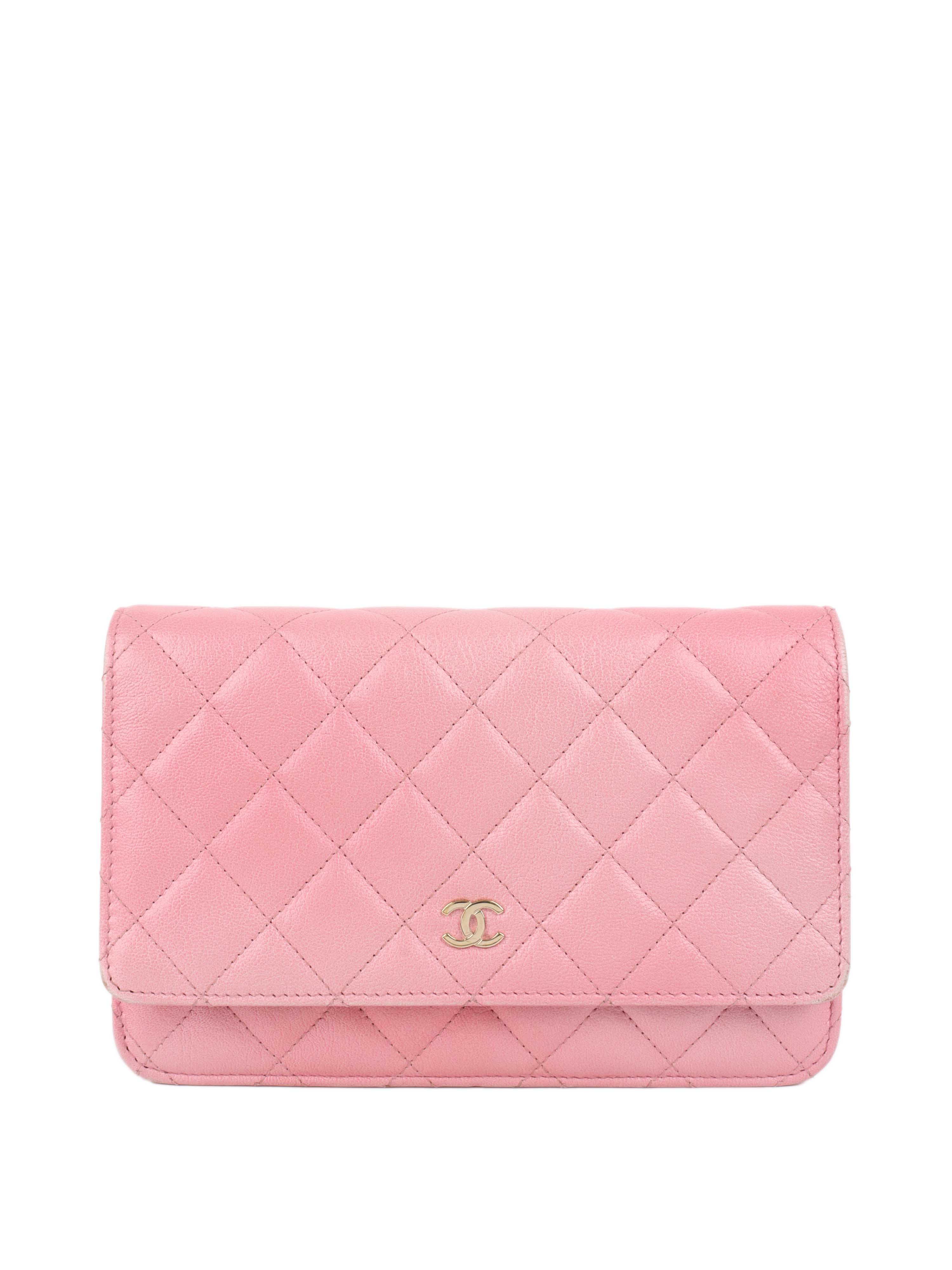 Chanel Light Pink Wallet on Chain - Stylish Crossbody Bag for Women | Perfect for Parties, Dates & Everyday Use