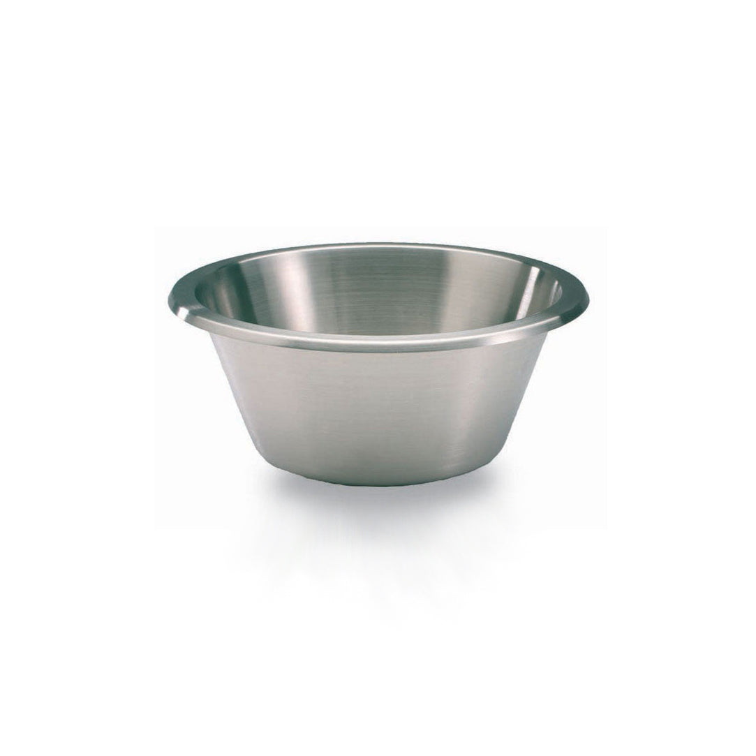MATFER Stainless Steel Flat Bottom Mixing Bowl - 8 Quart, Professional Kitchen Bowl for Baking, Cooking, Mixing & Food Prep - Perfect for Home Chefs & Restaurants