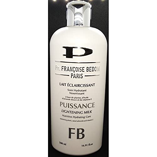 Pr Francoise Bedon Paris Puissance Lightening Body Lotion & Serum Set - Brightening Milk for Even Skin Tone | Perfect for Daily Skincare Routine & Nighttime Hydration