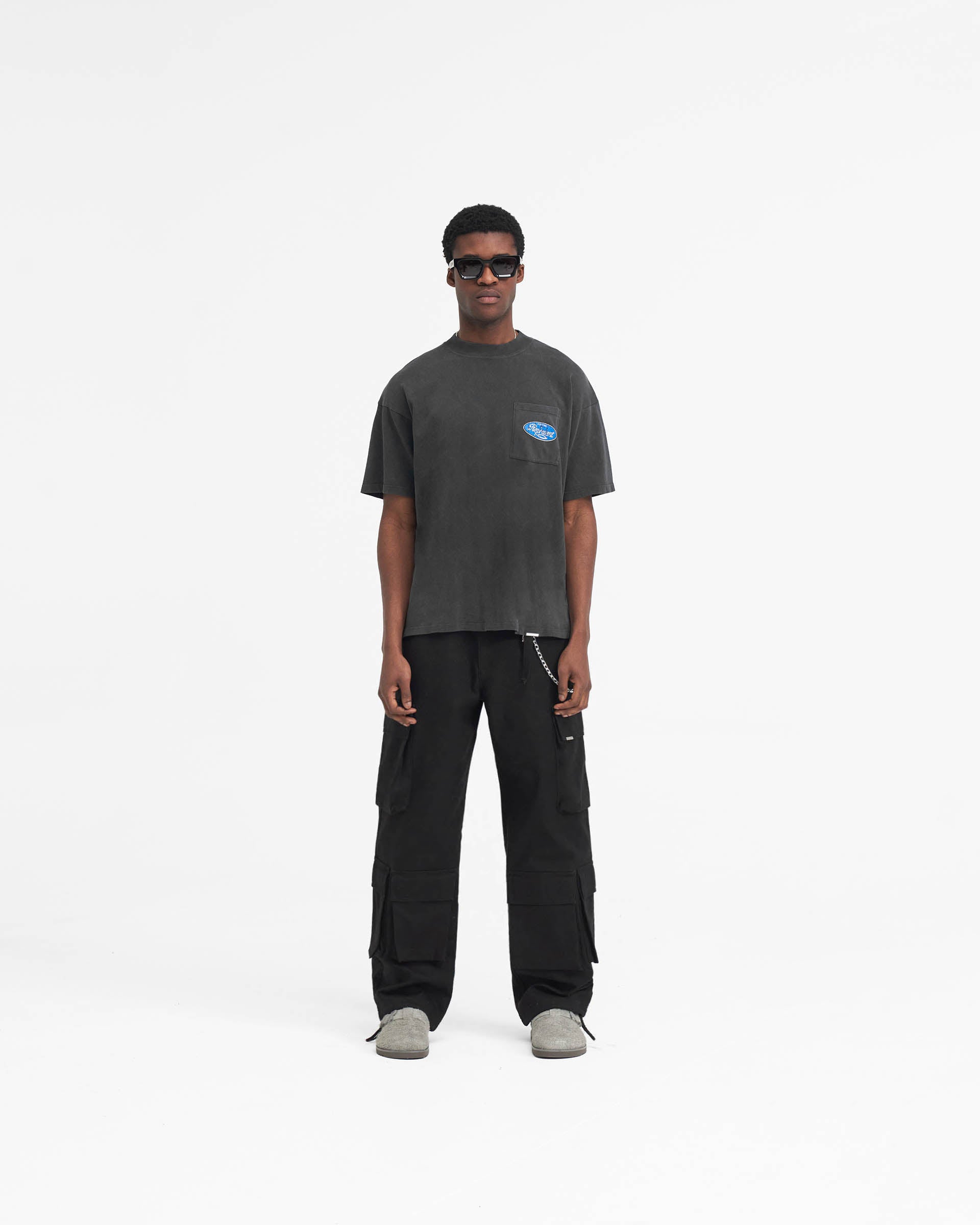 Stylish Black Baggy Cargo Pants for Men - Trendy Streetwear & Casual Wear - Perfect for Urban Fashion, Outdoor Adventures & Everyday Comfort