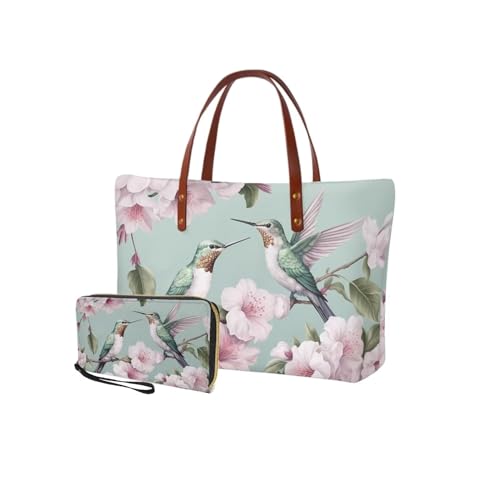 Hummingbird Peach Blossom-green and Pink