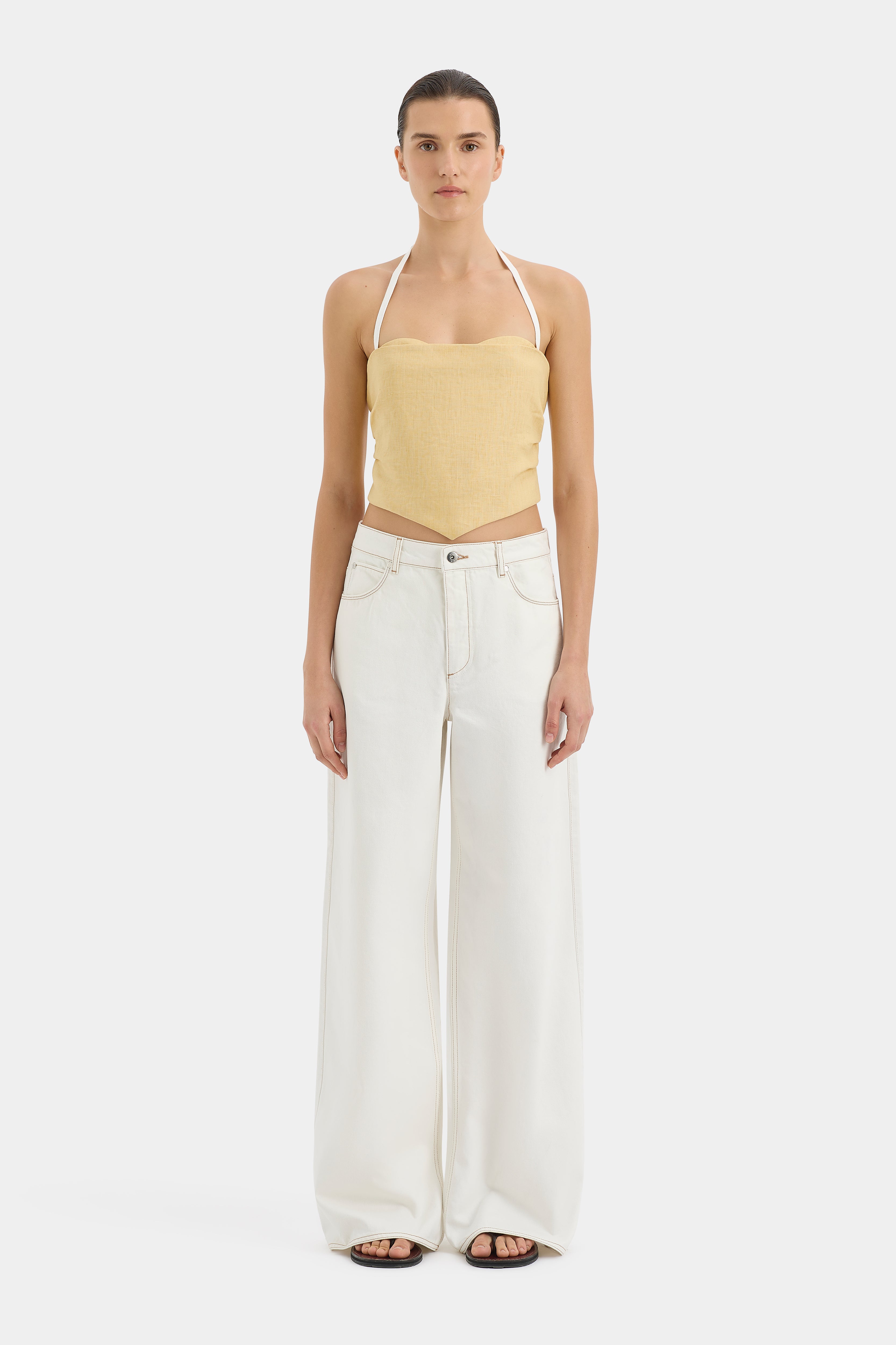 Carlotta Scarf Cami Top - Women's Fashionable Wrap V-Neck Blouse for Casual & Dressy Occasions | Perfect for Office, Date Night & Summer Outfits