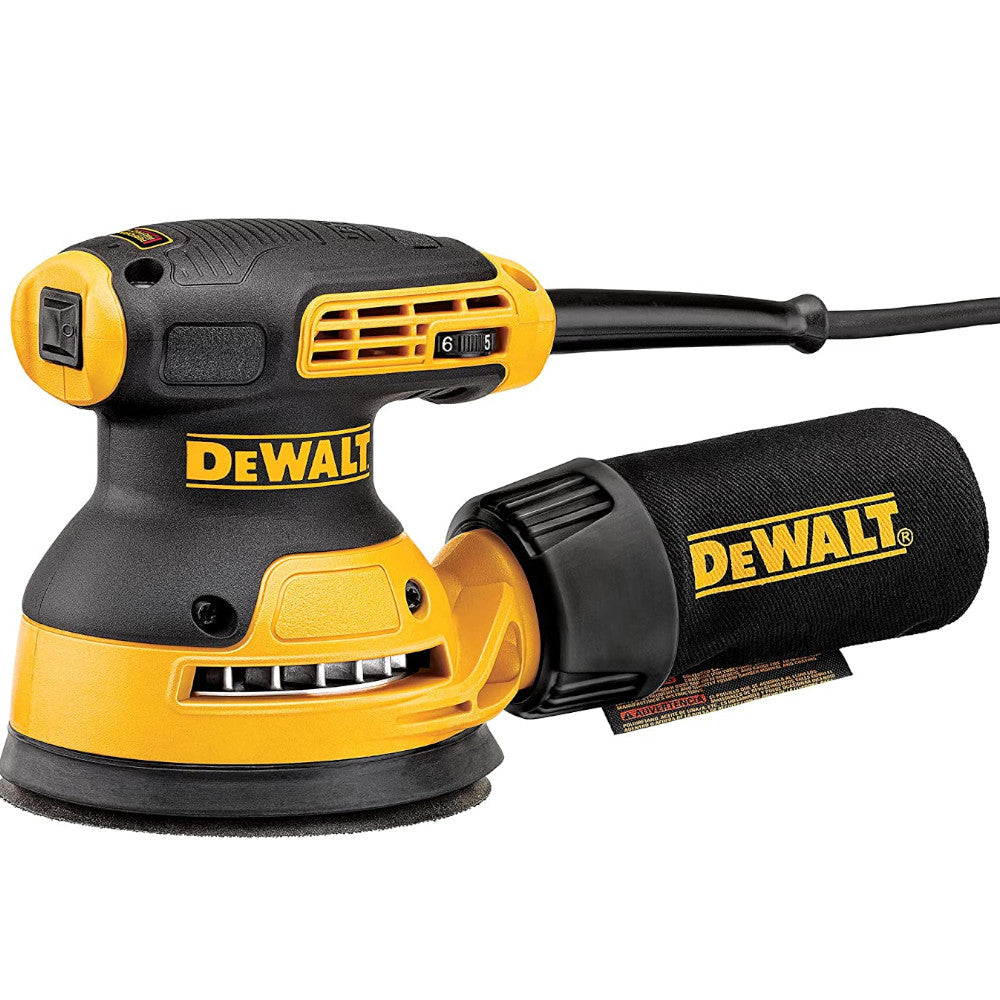 DEWALT DWE6423 5-Inch Variable Speed Random Orbit Sander - Certified Refurbished with Warranty | Perfect for Woodworking, Sanding & Finishing Projects