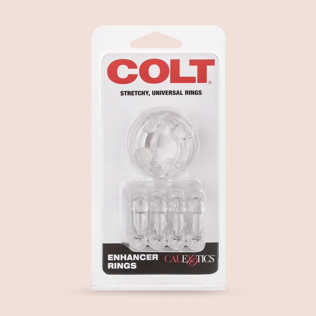 COLT® Enhancer Rings - Premium Silicone Penis Rings for Men | Stronger & Longer Erections | Couples & Solo Play | Ideal for Enhanced Pleasure & Performance in Bedroom