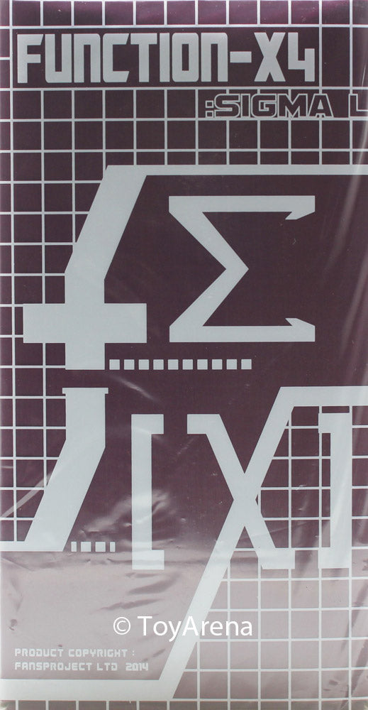 Fansproject Function X 4 Sigma L X 04 Collectible Action Figure - Perfect for Display, Gifts & Transformers Fans Collections