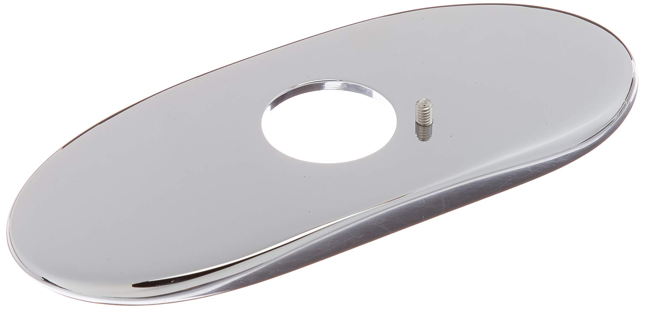 Chicago 240.627.21.1 4-Inch Round Electrical Cover Plate - White, UL Listed, for Outlet and Switch Boxes - Perfect for Home, Office, and Commercial Use