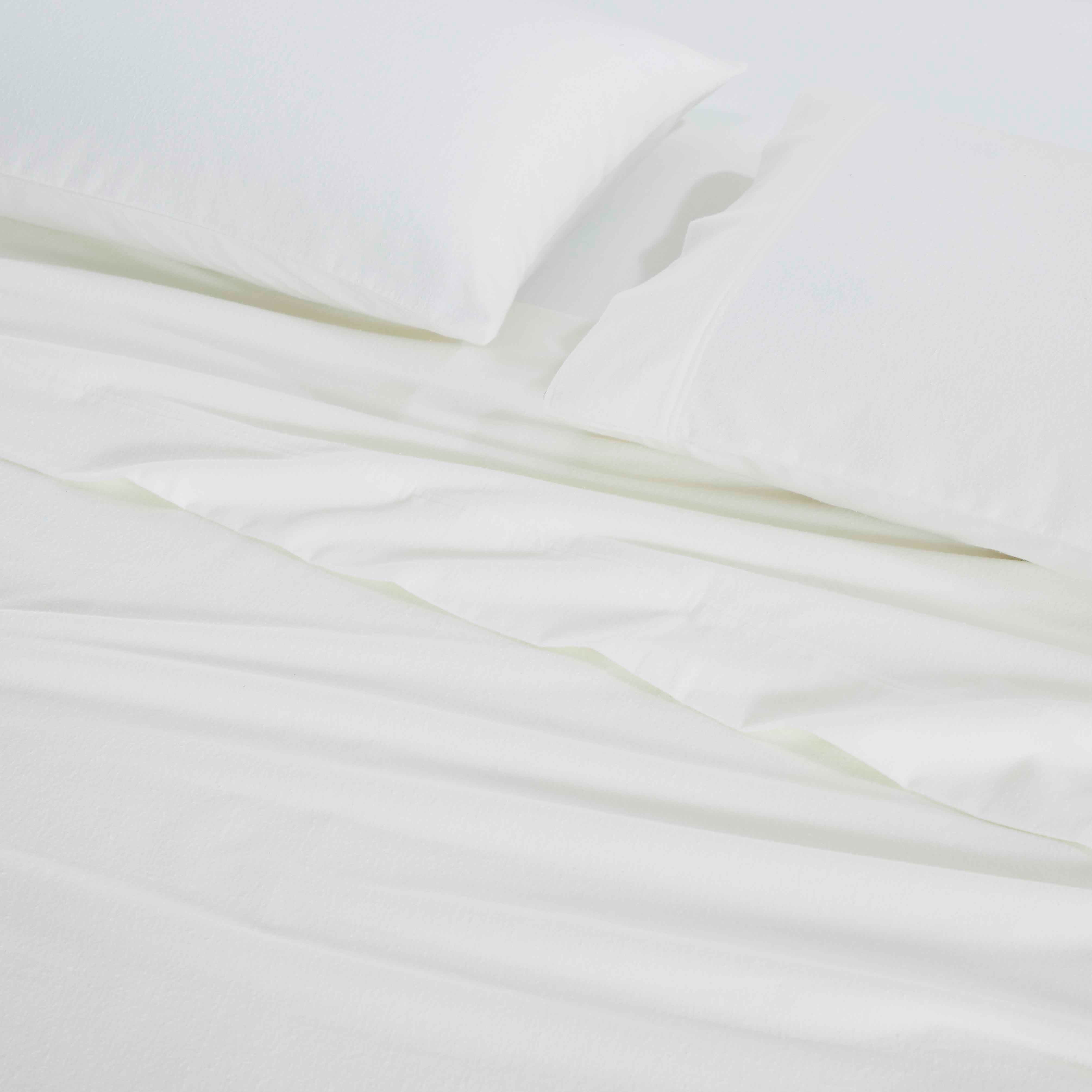Premium Rome Flannel Cotton Solid Brushed Deep Pocket Sheet Set - Ultra Soft & Cozy Bedding for Winter - Perfect for Master Bedroom, Guest Room & Dorm Use
