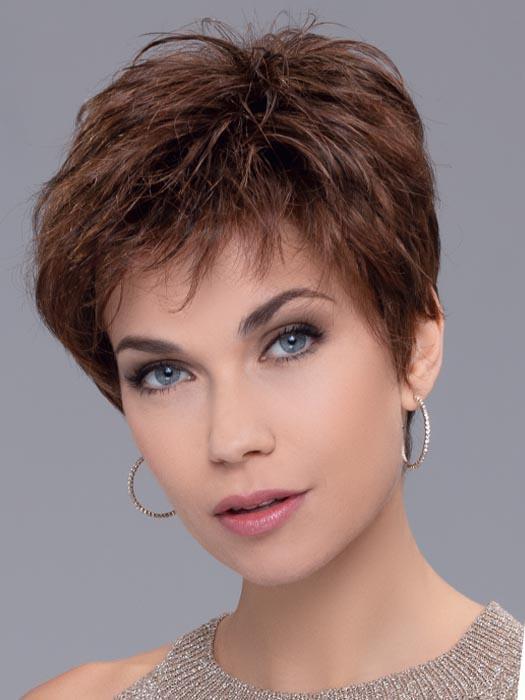 Bravo Synthetic Lace Front Wig with Mono Part - Natural Looking Human Hair Wig for Women | Perfect for Cosplay, Daily Wear & Special Occasions