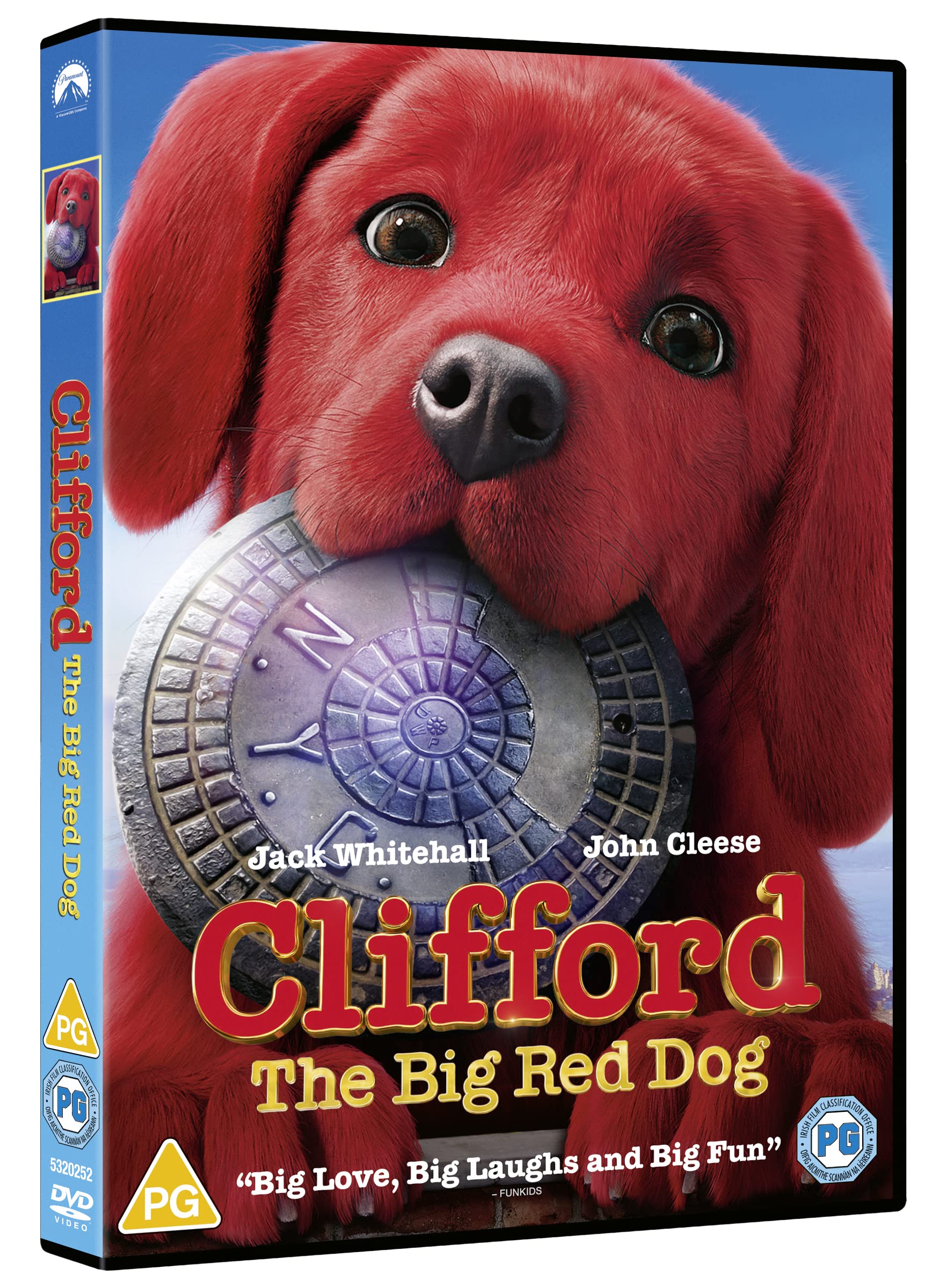 Clifford The Big Red Dog DVD (2021) - Family Friendly Movie for Kids, Perfect for Birthday Gifts & Movie Nights