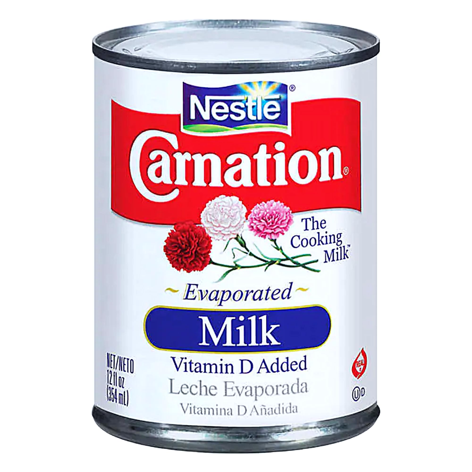 Evaporated Milk Canned with Vitamin D - Gluten Free, 12 Fl Oz (Pack of 12) | Perfect for Baking, Coffee Creamer & Desserts | Premium Quality in BETRULIGHT Branded Packaging