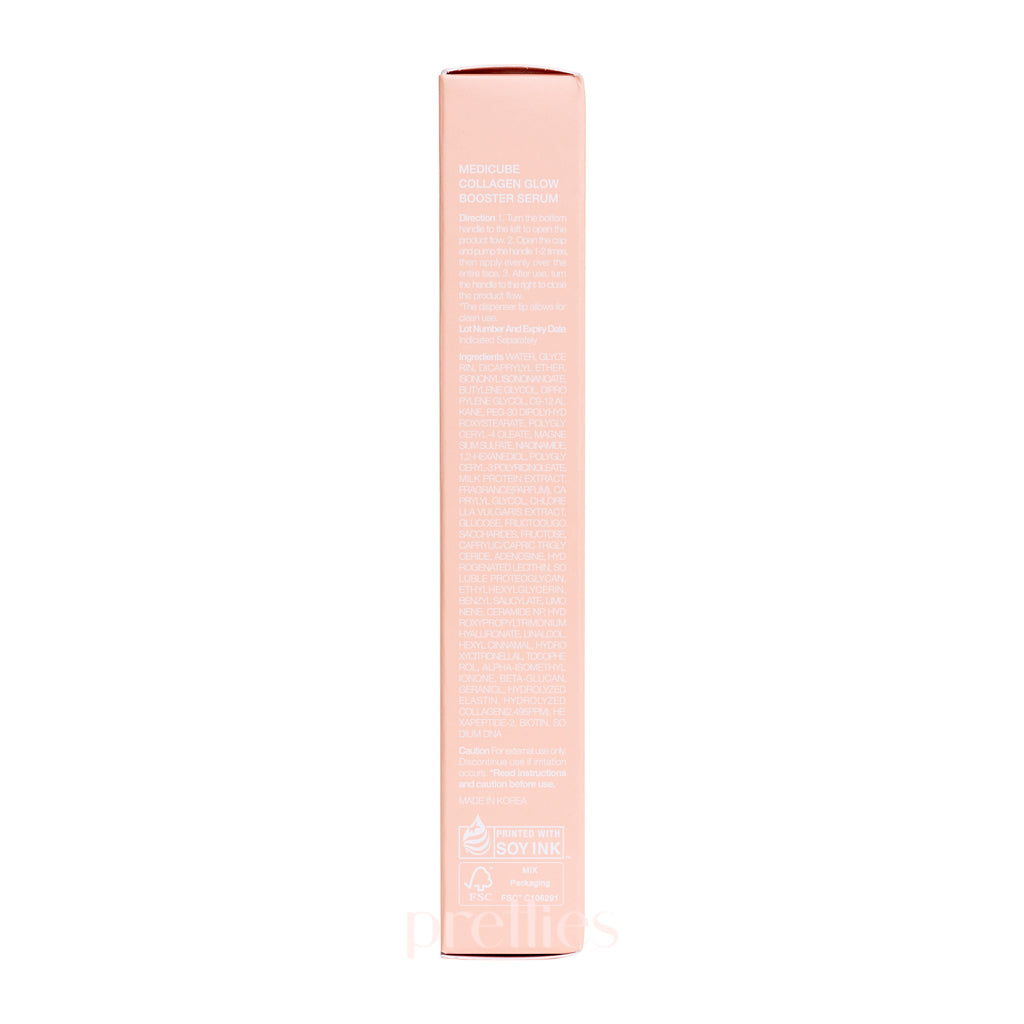 Medicube Collagen Glow Booster Serum 15ml - Anti-Aging Face Serum for Hydration & Brightening - Perfect for Daily Skincare Routine & Night Care