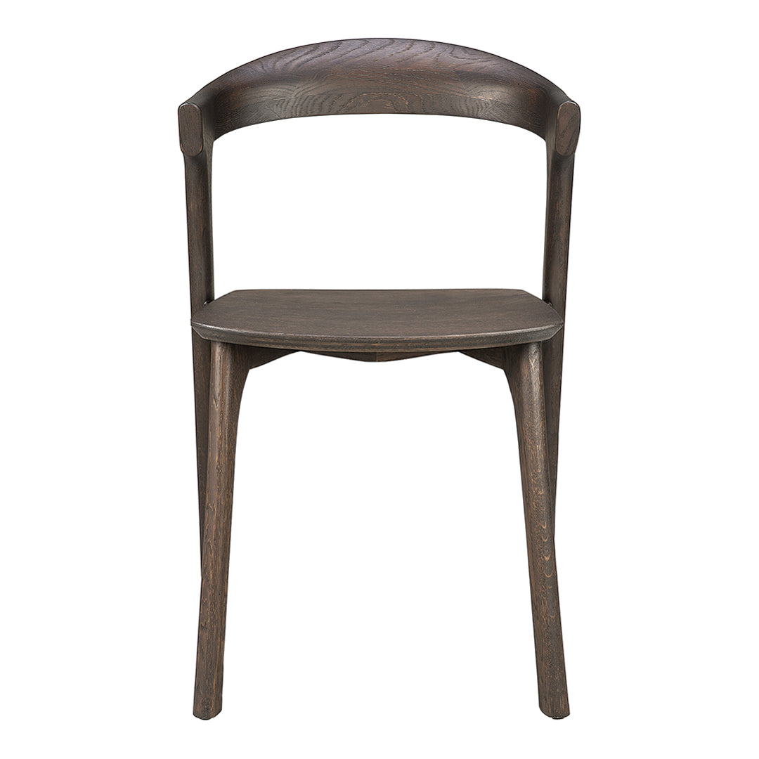 Modern Bok Dining Chair - Sturdy Wooden Kitchen Chair with Comfortable Cushion - Perfect for Dining Room, Breakfast Nook, or Home Office