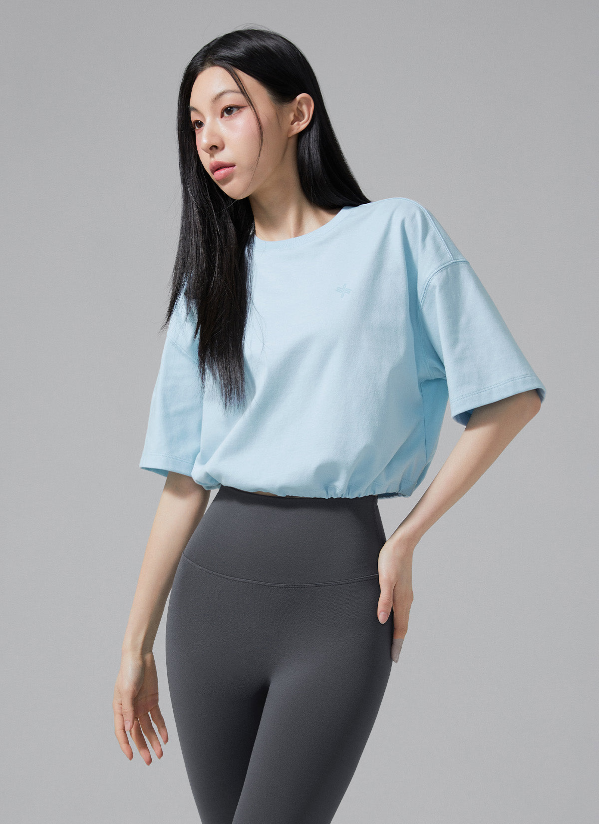 Basic Logo String Short Sleeve T-Shirt - Comfortable Cotton Casual Tee for Men & Women | Perfect for Everyday Wear, Gym, and Outings