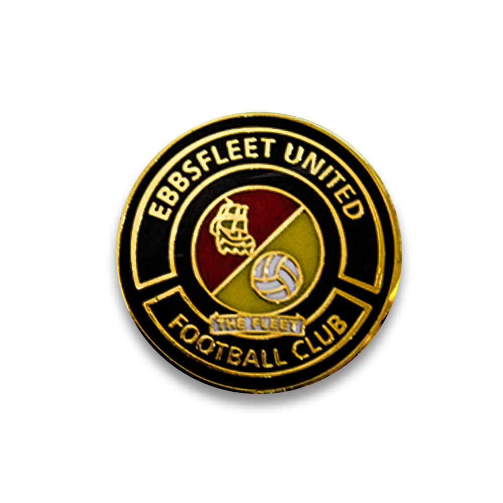 Ebbsfleet United FC Pin Badge - Official Football Club Enamel Lapel Pin - Perfect for Fans, Collectors & Match Day Outfits