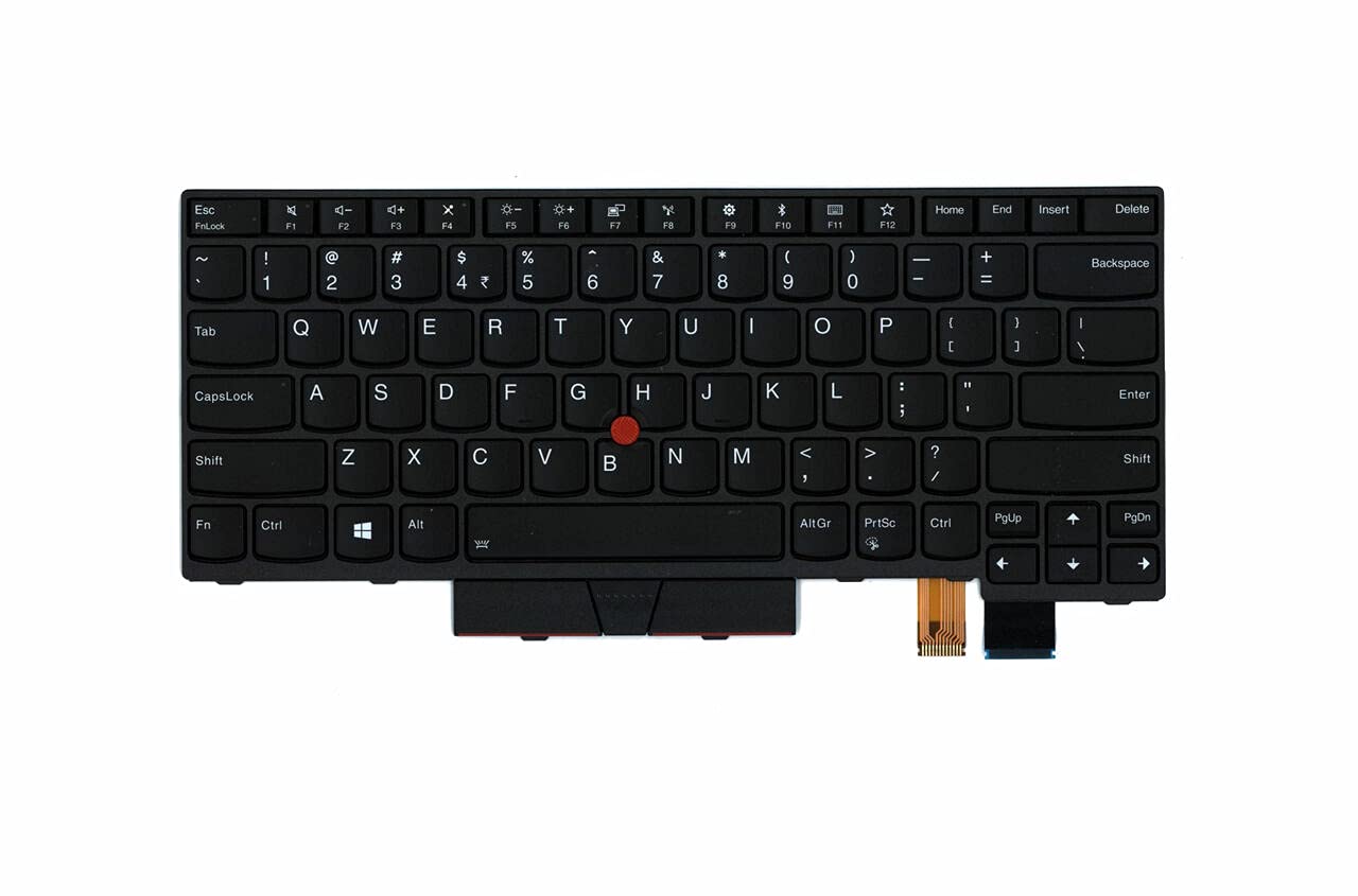 Original Lenovo Thinkpad T470 A475 Series US Keyboard 01AX605 - Replacement Laptop Keyboard for Business & Office Use