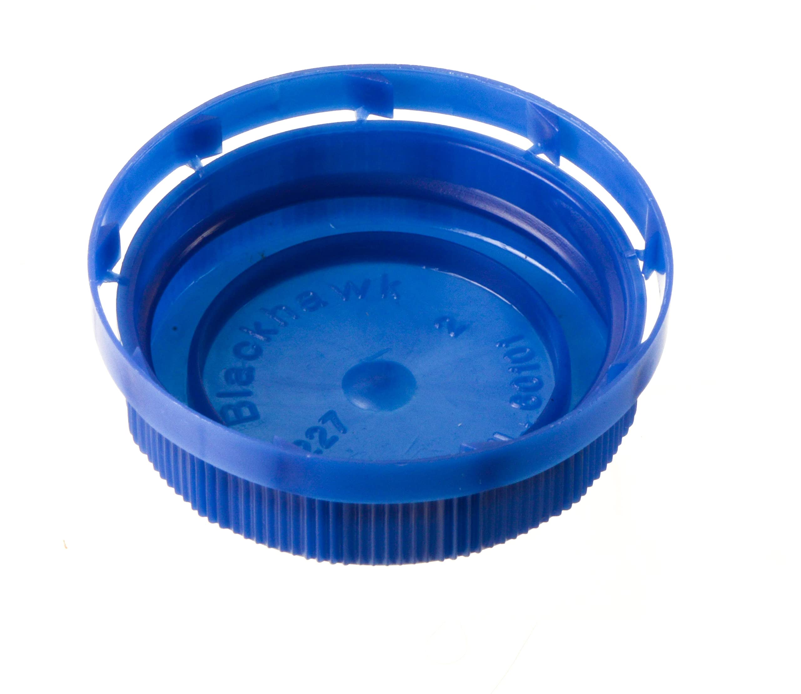 EcoQuality 38mm Blue Tamper Evident Ratchet Caps & Lids for HDPE/Clear Plastic Juice Bottles, Smoothie Bottles, Fresh Squeezed Juice Containers - 2000 Pack (Ideal for Commercial Juice Production, Food Service & Home Brewing)