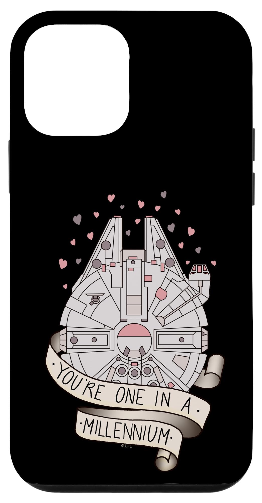 iPhone 12 Mini Star Wars Millennium Falcon Phone Case - Slim Protective Cover with Unique 