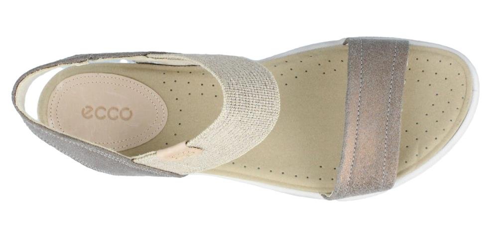 Ecco Women's Damara Ankle Gladiator Sandals | Comfortable Leather Straps | Perfect for Summer, Beach & Casual Outings