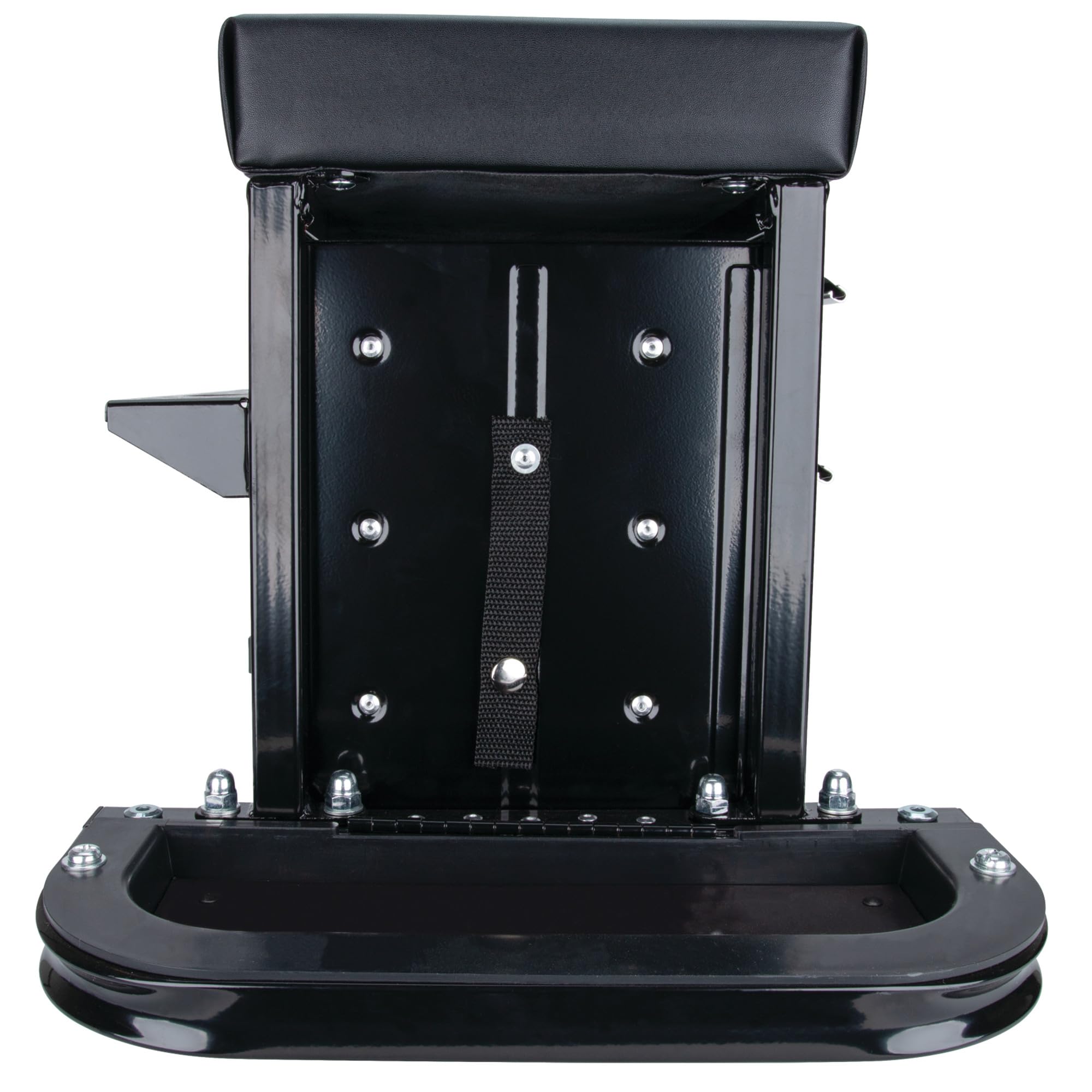 Performance Tool W85025 3-Drawer Rolling Tool Chest Seat with Magnetic Side Trays - Heavy Duty Black Tool Storage for Garage, Workshop & Auto Repair | Mobile Workbench with Organizer & Seat