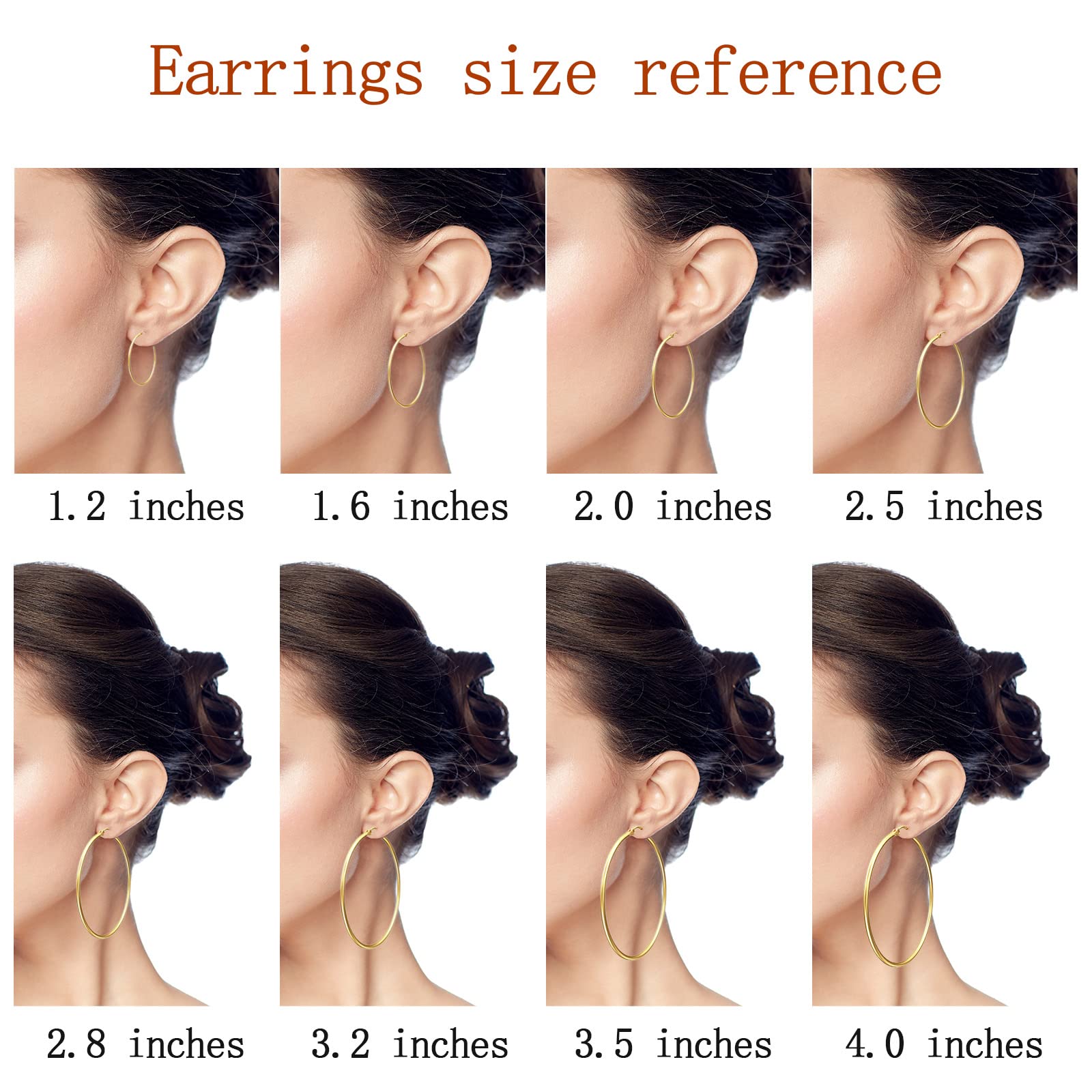 3UMeter Custom Bamboo Earrings for Women - Personalized Name Jewelry with 18K Gold Plating - Fashionable Dangle Earrings for Everyday Wear, Parties & Special Occasions - Unique Gift Idea for Her