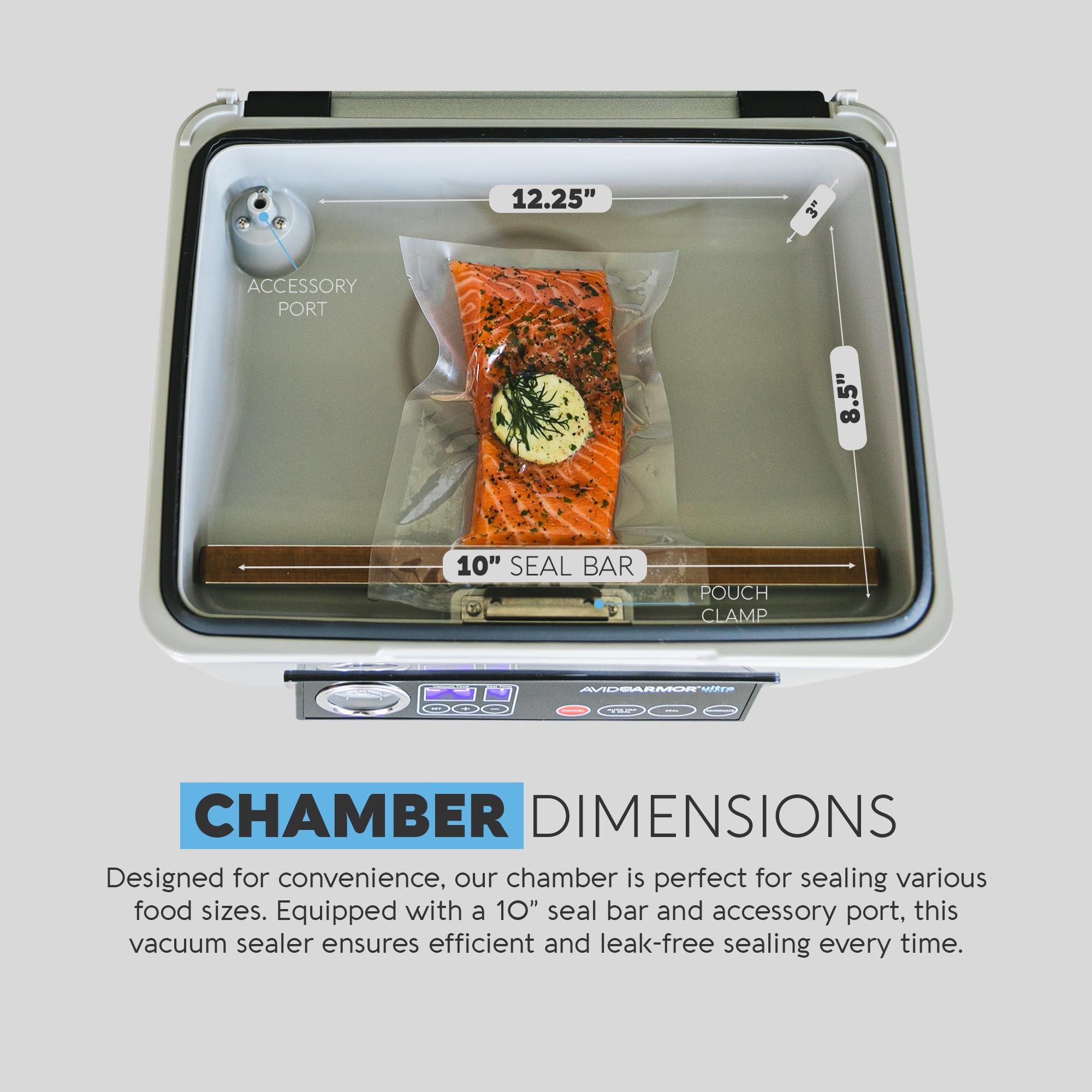 Avid Armor USV20 Ultra Series Chamber Vacuum Sealer Machine - 11.5