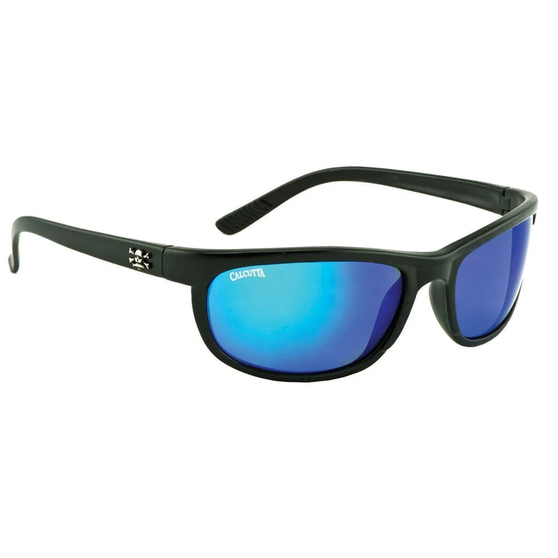 Matte Black/Blue Mirror