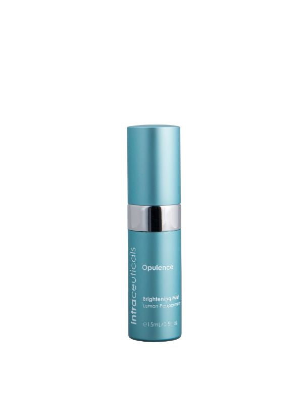 Intraceuticals Opulence Brightening Mist with Lemon & Peppermint - Hydrating Facial Spray for Glowing Skin - Perfect for Travel, Gym & Daily Skincare Routine