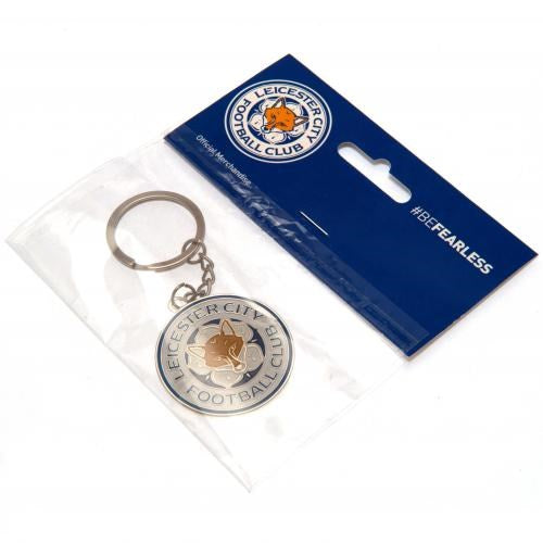 Leicester City FC Keychain - Officially Licensed Football Club Keyring - Perfect for Fans, Gifts & Match Days