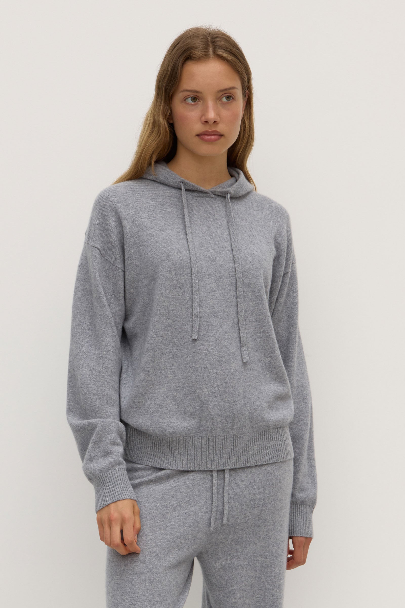 Lorrie Women's Cashmere Hoodie - Soft & Warm Winter Pullover Sweatshirt for Casual Wear & Outdoor Activities