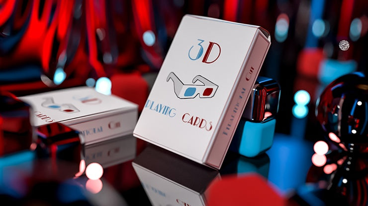 3D Playing Cards - Premium Deck for Magic Tricks, Poker & Card Games | Perfect for Parties, Family Gatherings & Professional Performances