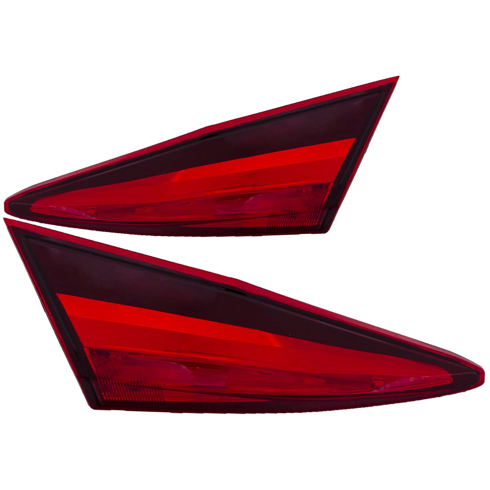 HEADLIGHTSDEPOT LED Tail Lights Pair - Compatible with 2016-2021 Honda Civic Sedan | Left & Right Assembly | Enhanced Visibility & Style for Night Driving & Custom Car Upgrades