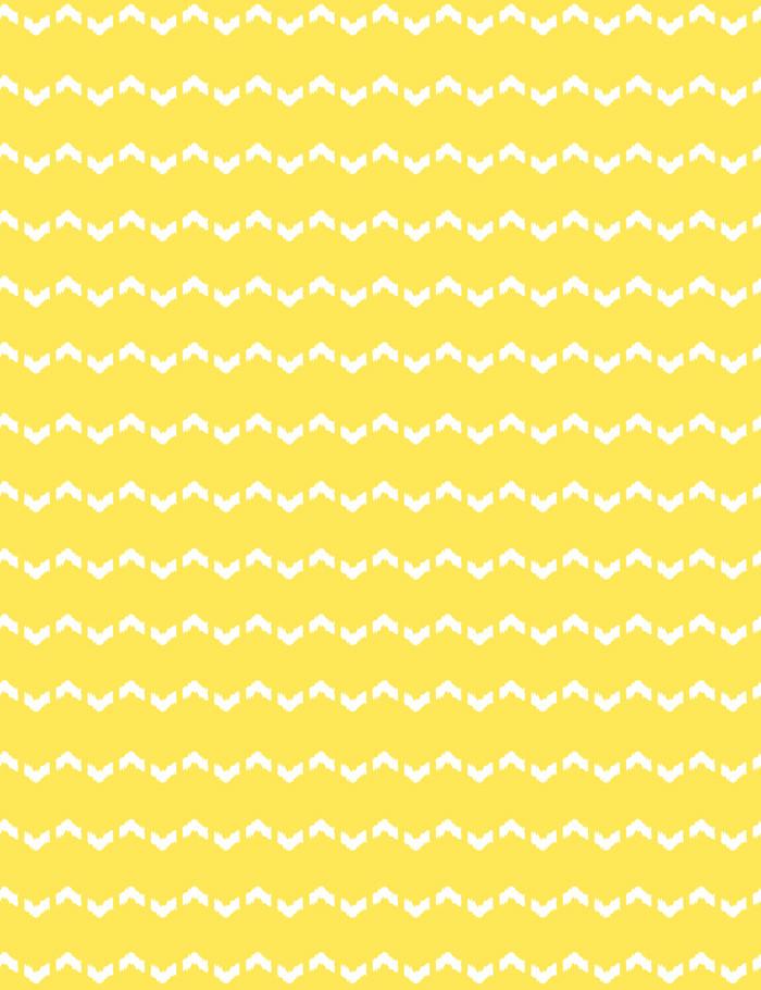 Fes Zag Wallpaper by Wallshoppe - Daffodil Floral Design | Premium Peel & Stick Wallpaper for Bedroom, Living Room & Home Decor