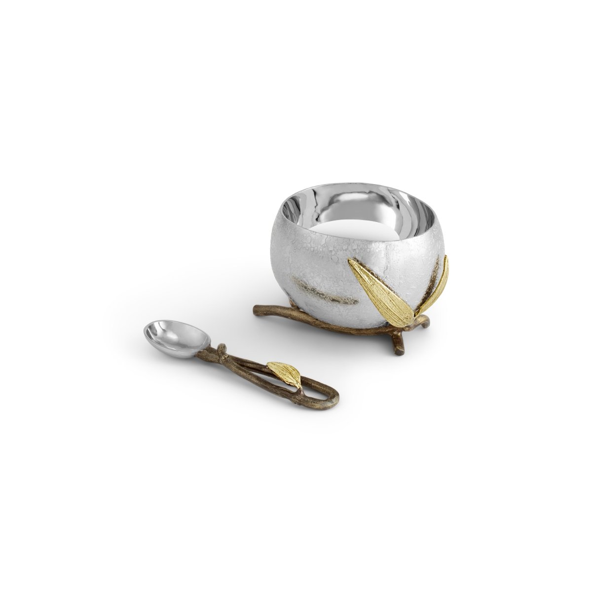 Premium Zen Garden Nut Bowl with Spoon - Elegant Snack Serving Dish for Parties, Home Decor & Mindful Relaxation
