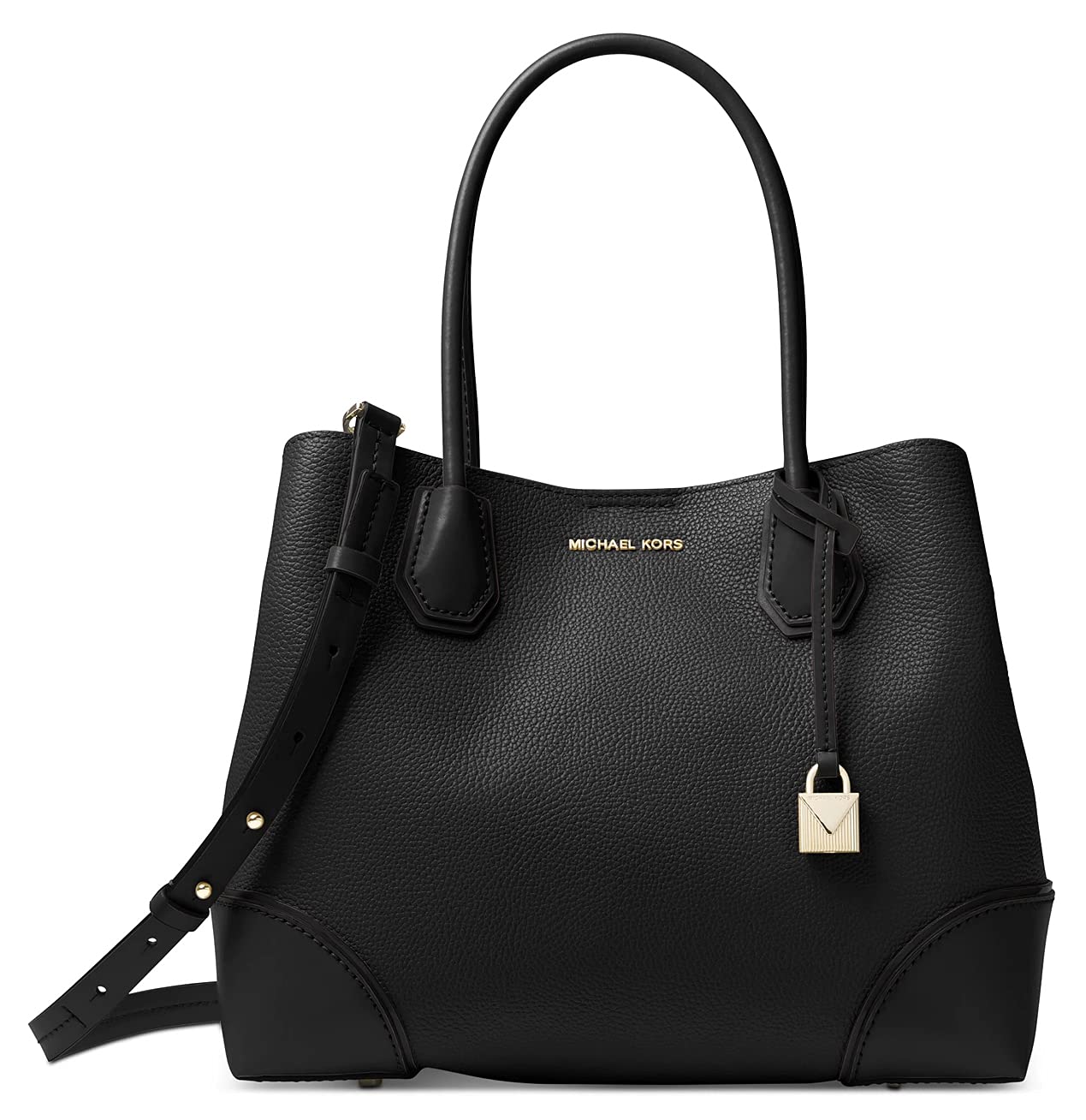 Michael Kors Mercer Gallery Medium Center Zip Tote Bag - Stylish Leather Handbag for Women, Perfect for Work, Travel & Everyday Use