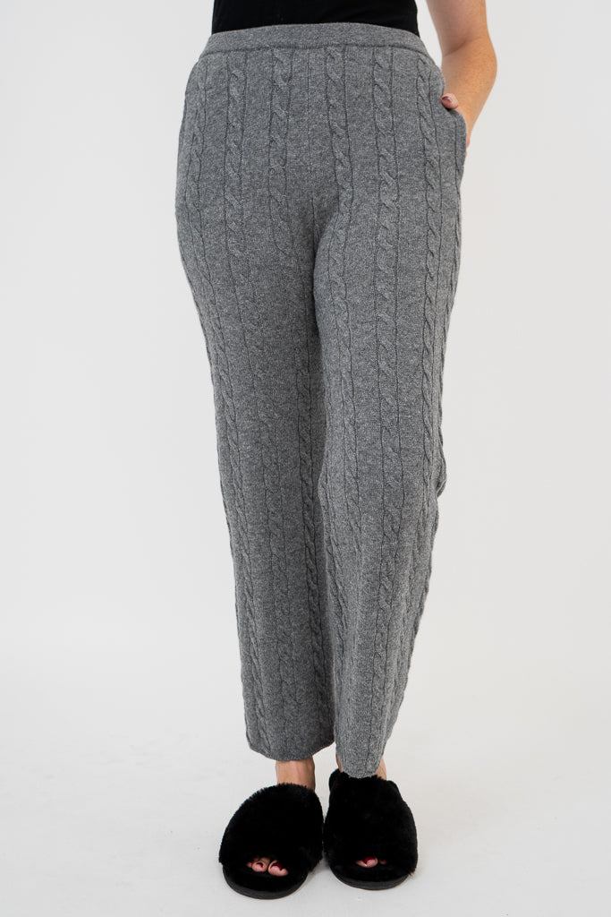 Premium Wool Cashmere Ventura Pants for Men - Soft Grey Winter Trousers - Perfect for Office Wear & Business Casual Outfits